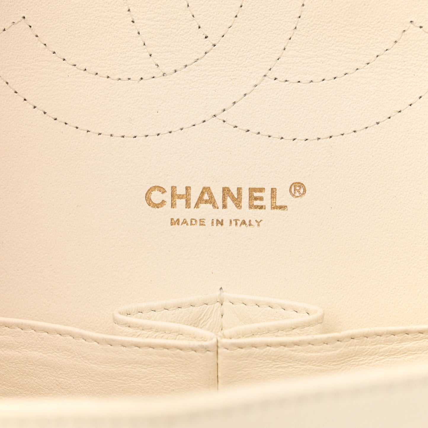 Caviar Quilted Jumbo Double Flap White