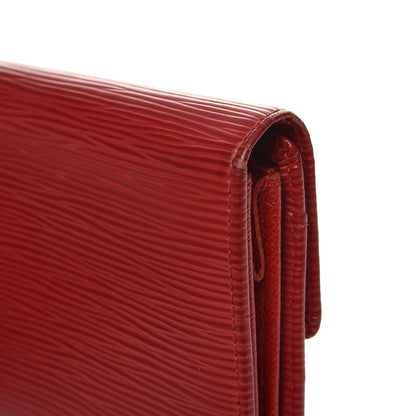 Louis Vuitton Epi Sarah Wallet Castillan Red 9 of 10