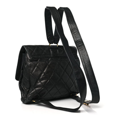 Chanel Caviar Quilted Backpack Black 3 of 14