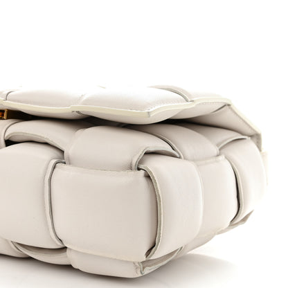 Bottega Veneta Nappa Maxi Intreccio Padded Cassette Crossbody Bag Chalk 10 of 11