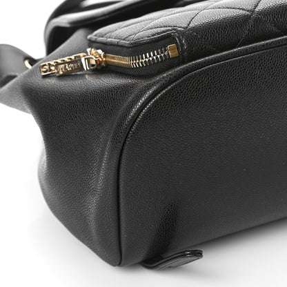 Chanel Caviar Quilted Business Affinity Backpack Black 8 of 9