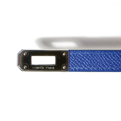 Hermes Epsom Kelly Longue Wallet Bleu Electrique 6 of 13