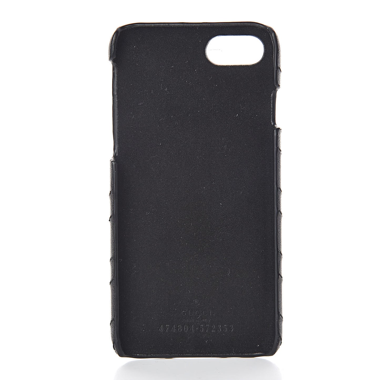 Calfskin Matelasse Marmont iPhone 7 Case Black