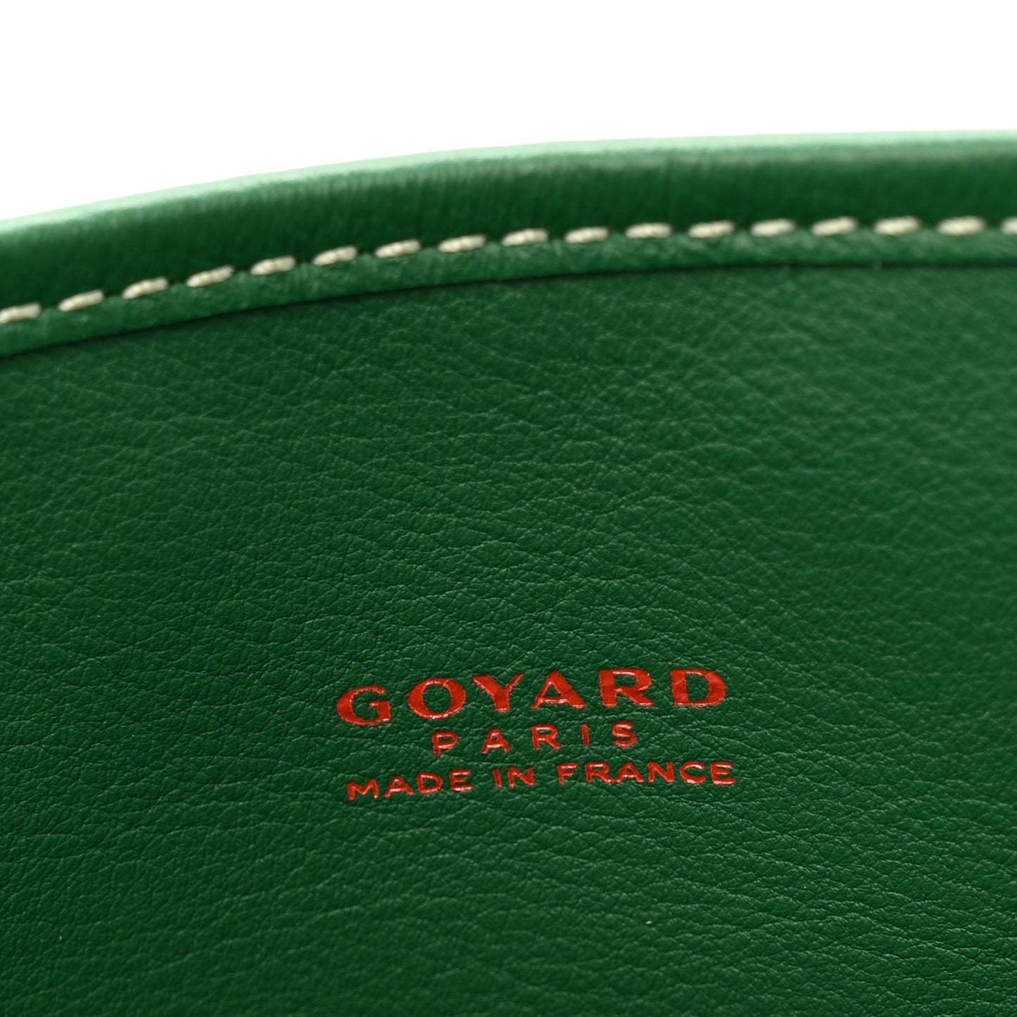 Goyardine Reversible Mini Anjou Green