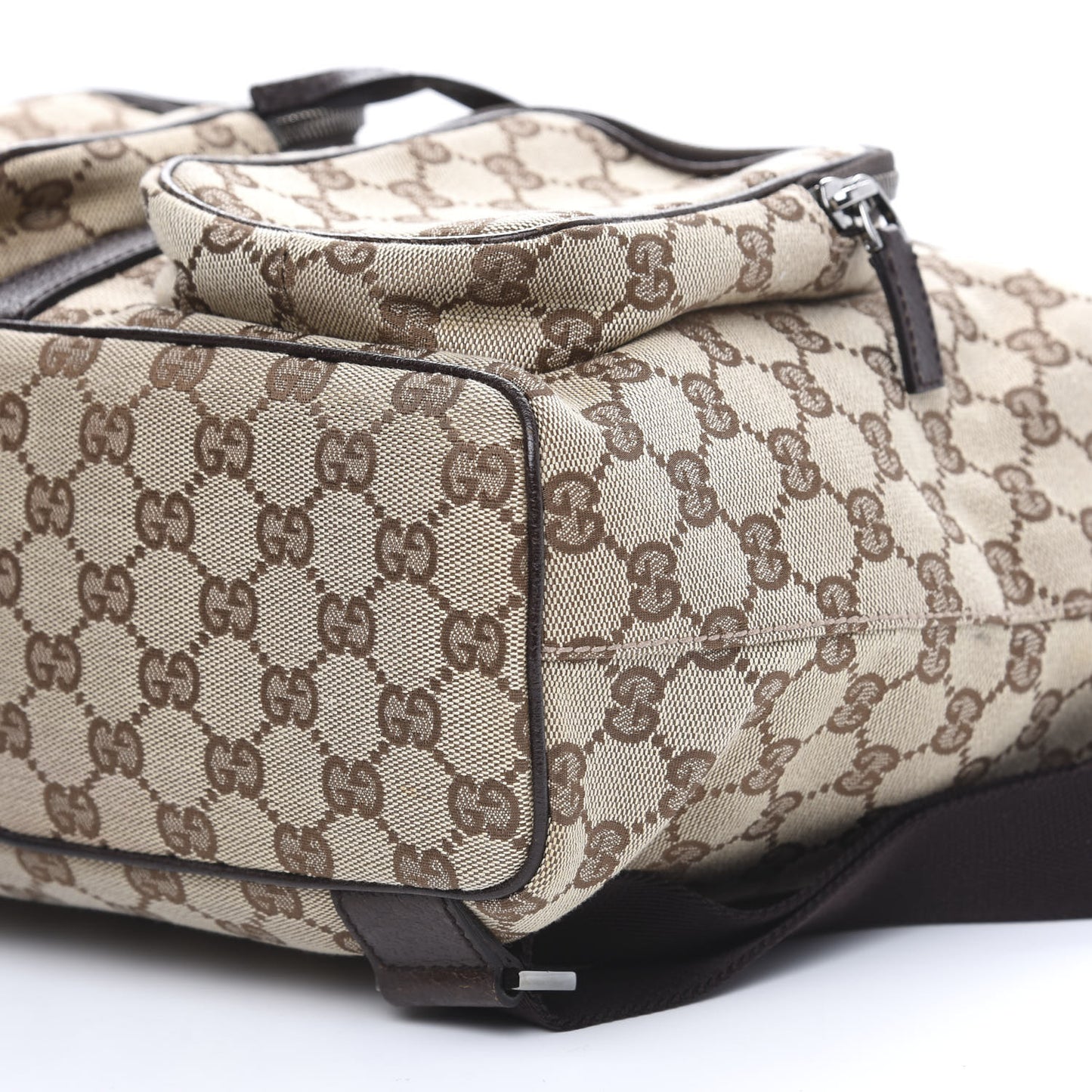 Monogram Backpack Dark Brown