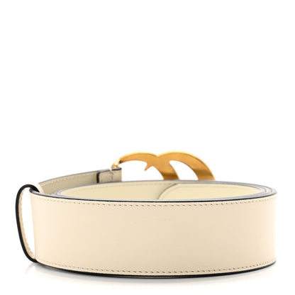 Gucci Calfskin Double G 40mm Belt 100 40 Mystic White 2 of 6