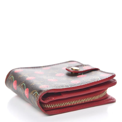 Louis Vuitton Monogram Cerises Compact Zippe Wallet 4 of 15