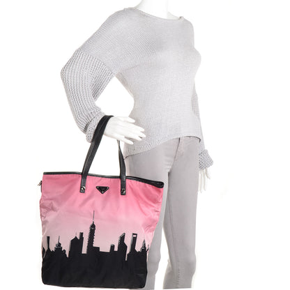 Prada Tessuto Nylon City Tote Sunshine 2 of 11