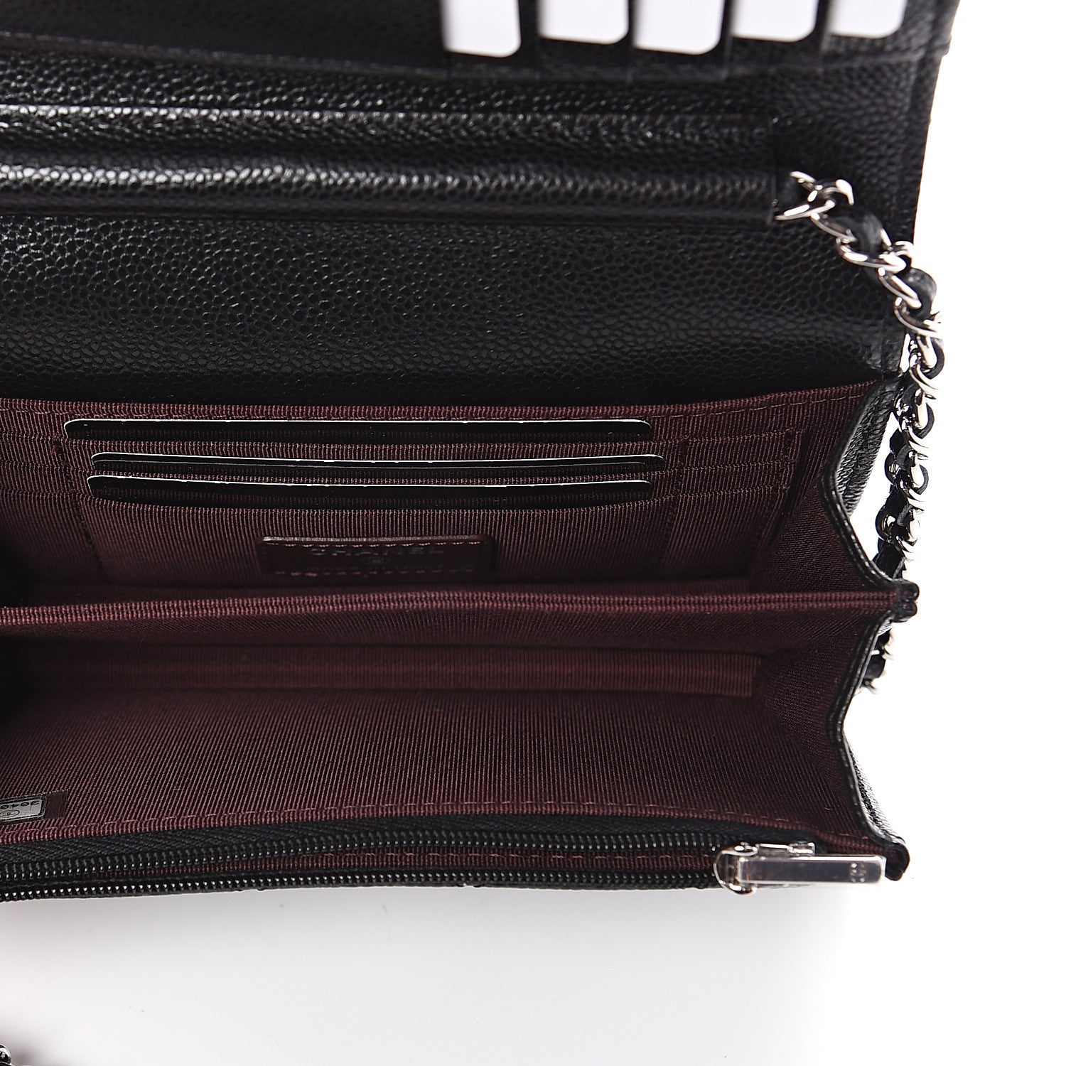 Chanel Caviar Quilted Clutch With Chain Black 4 of 8