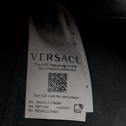 Versace Nappa Quilted Medusa Chain Crossbody Beige 7 of 16