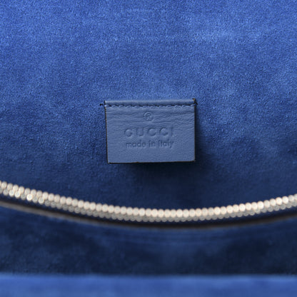 Gucci GG Supreme Monogram Medium Dionysus Shoulder Bag Blue 5 of 14
