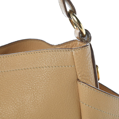 Prada Vitello Daino Side Pocket Hobo Sabbia 12 of 21
