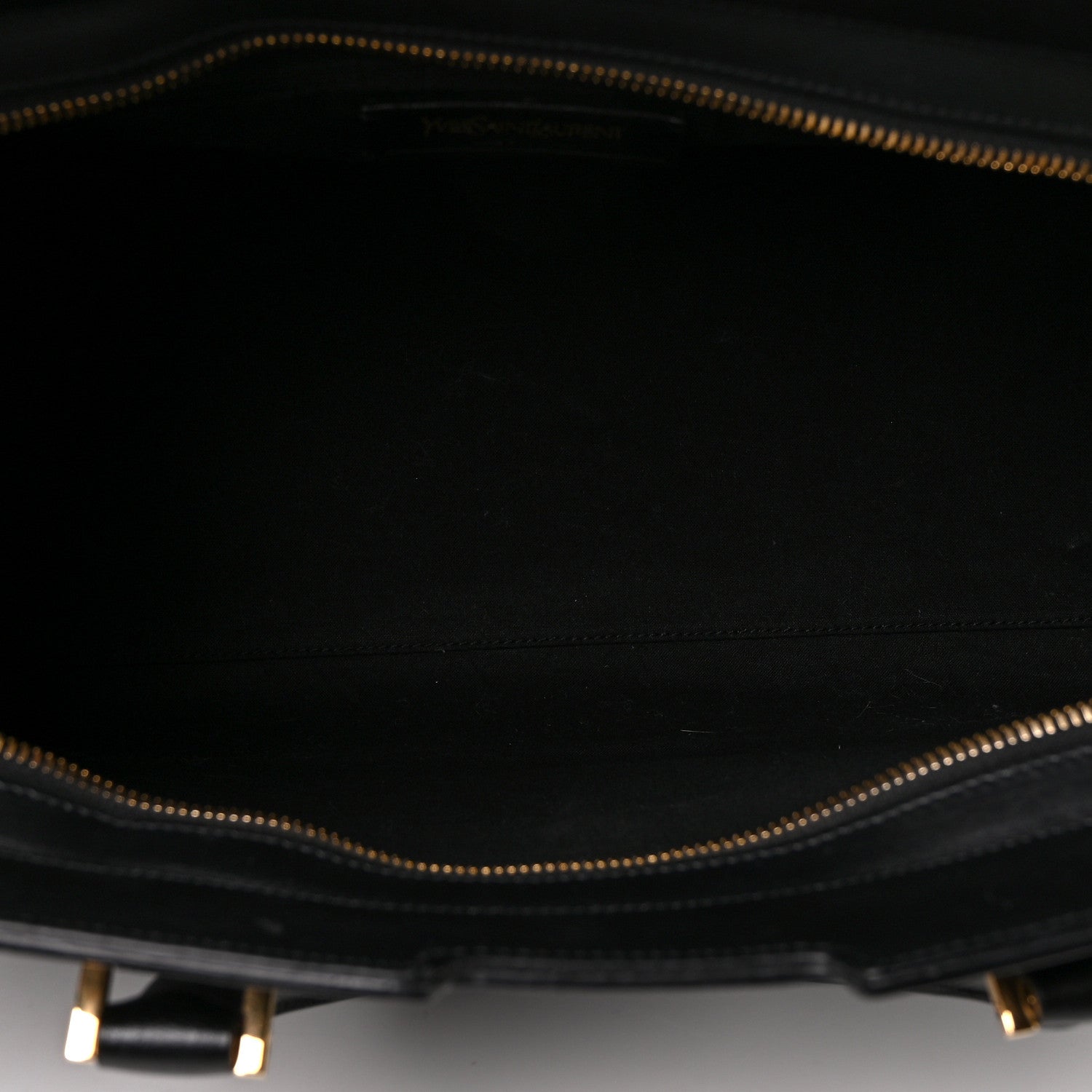 Saint Laurent Textured Calfskin Medium Classic Y Cabas Black 4 of 7