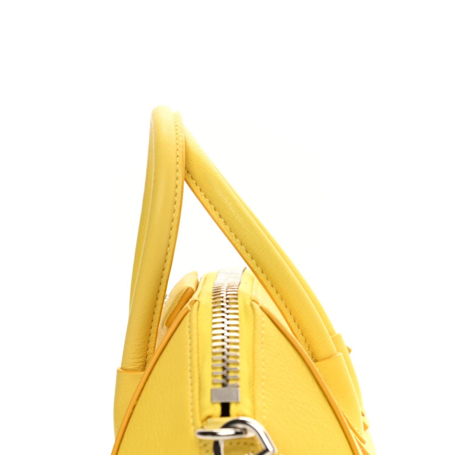 Givenchy Sugar Goatskin Mini Antigona Yellow 12 of 13