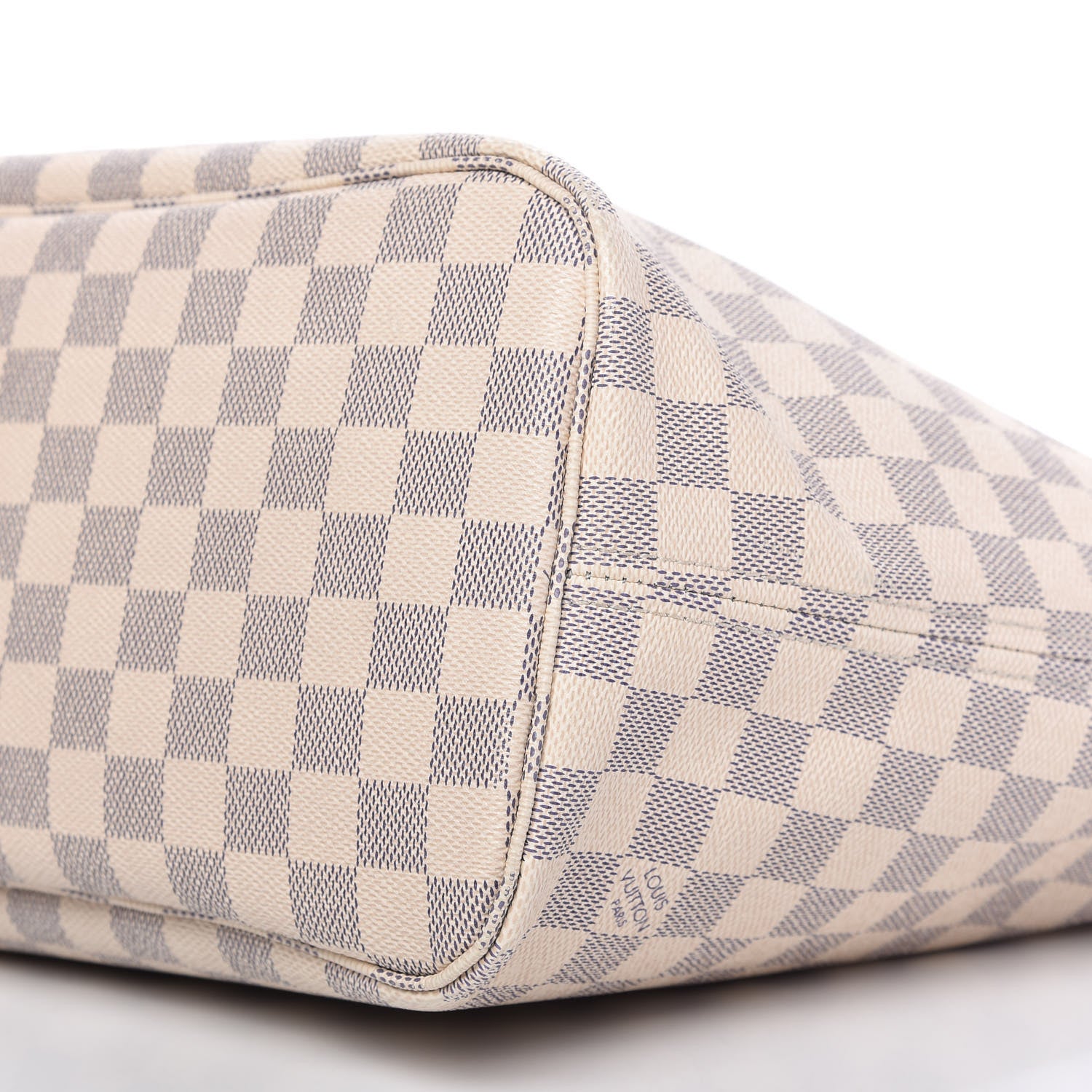 Louis Vuitton Damier Azur Neo Neverfull MM Rose Ballerine 7 of 11