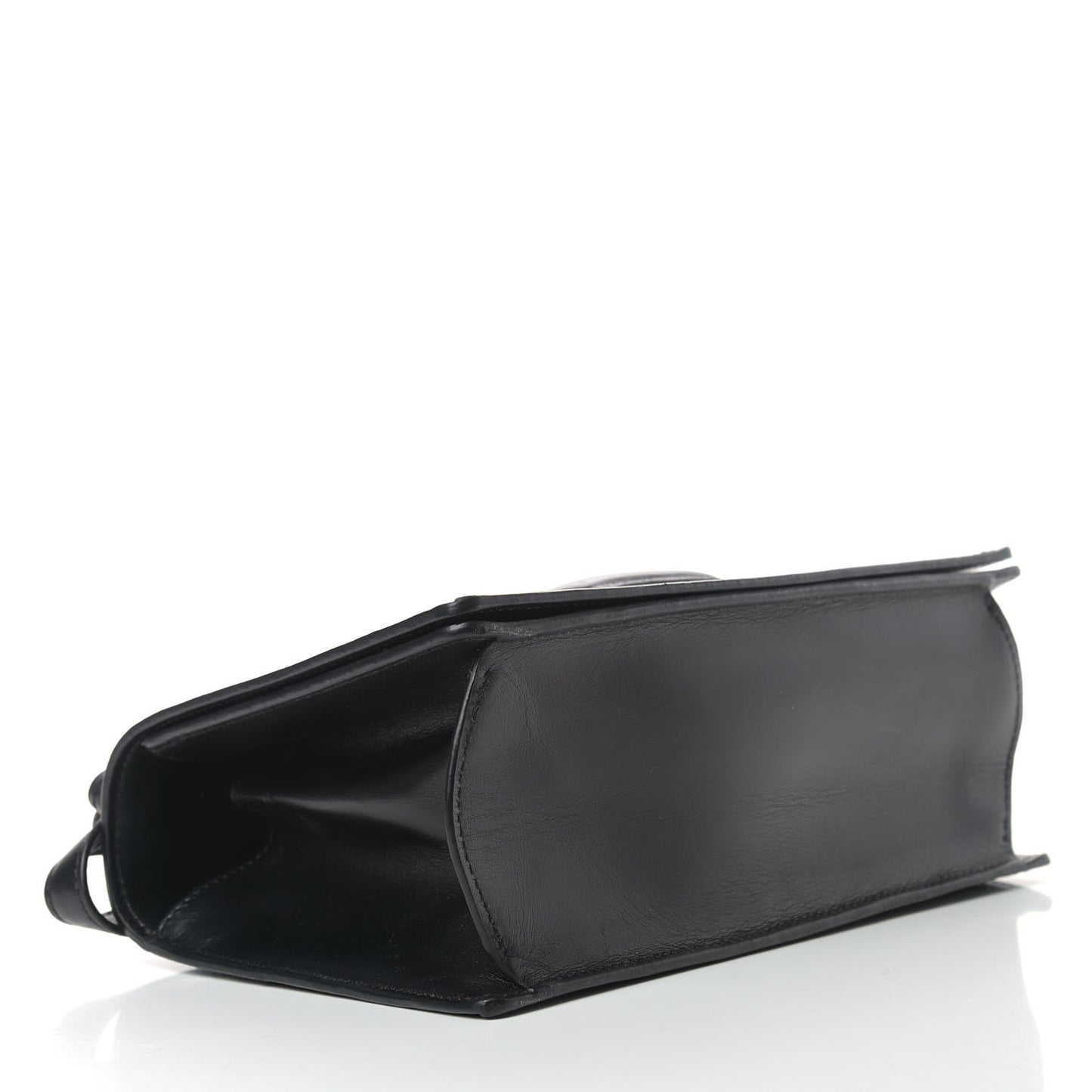 Calfskin Medium Barcelona Shoulder Bag Black