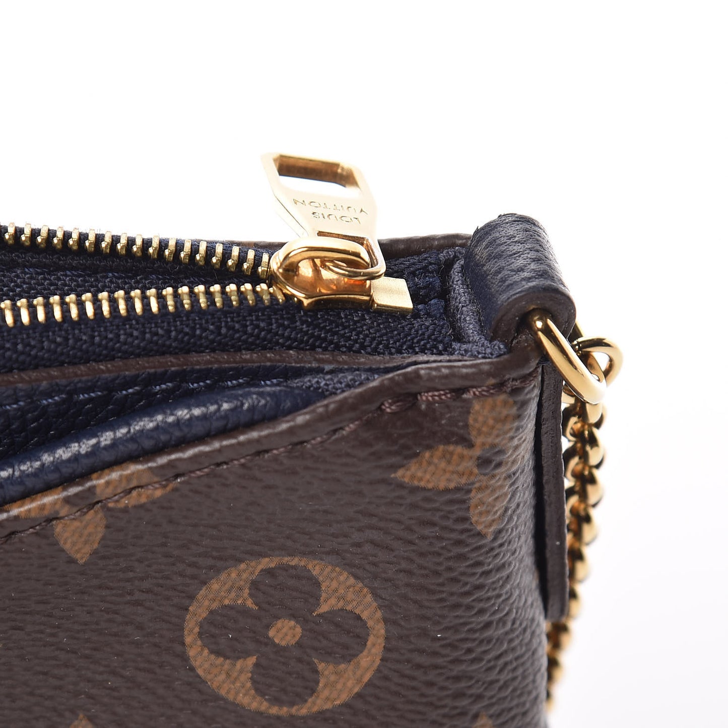 Monogram Pallas Clutch Blue Marine