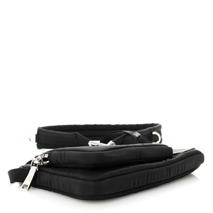 Prada Tessuto Nylon Crossbody Bag Black 4 of 10