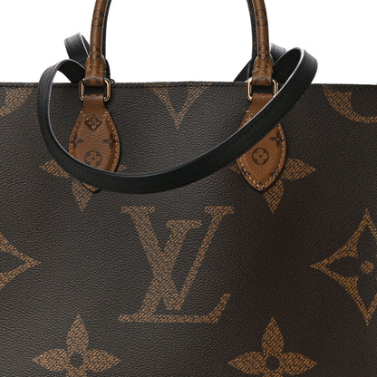 Louis Vuitton Reverse Monogram Giant Onthego MM 8 of 10