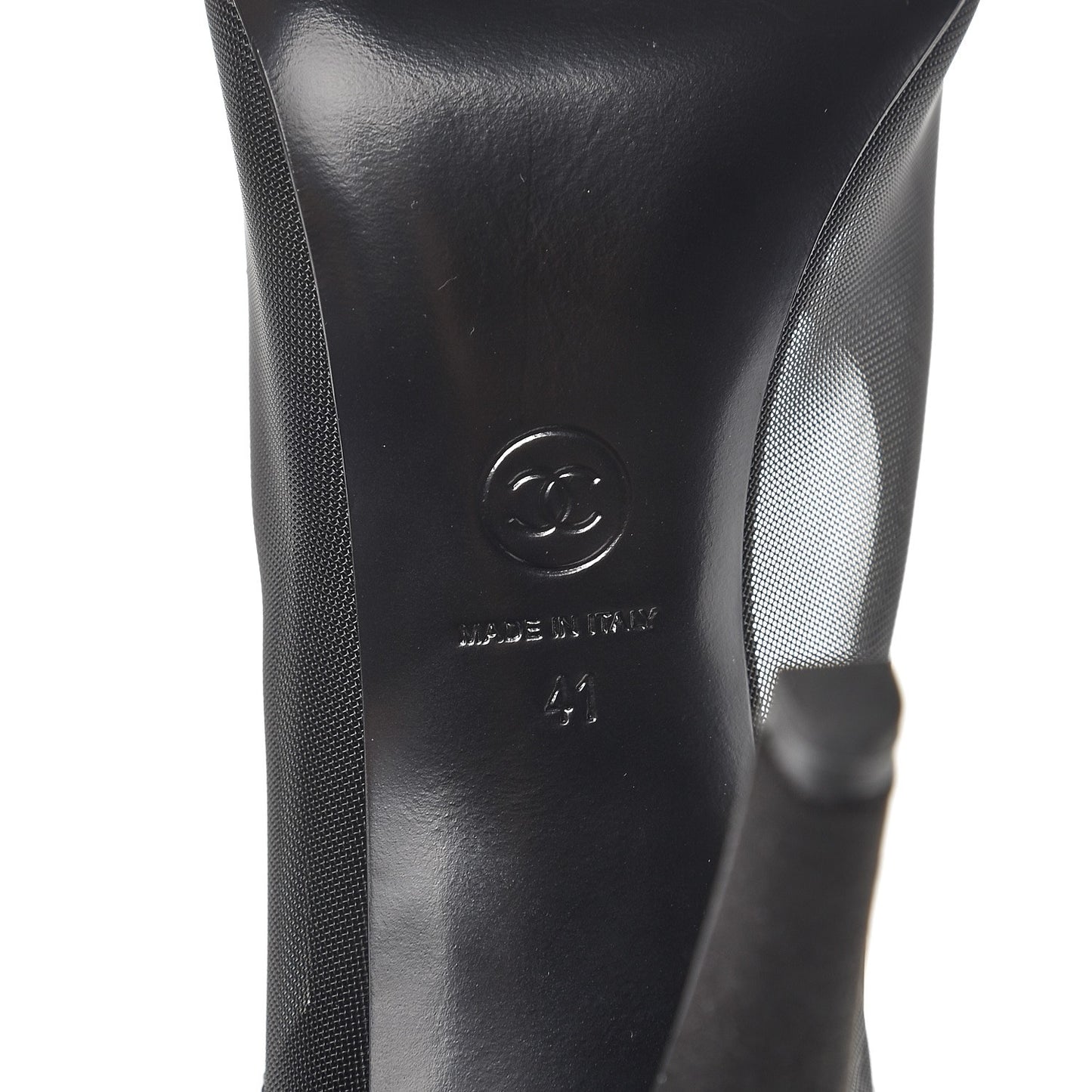 Mesh Satin Bow CC Pumps 41 Black
