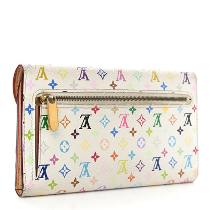 Louis Vuitton Monogram Multicolor Eugenie Wallet White 3 of 10
