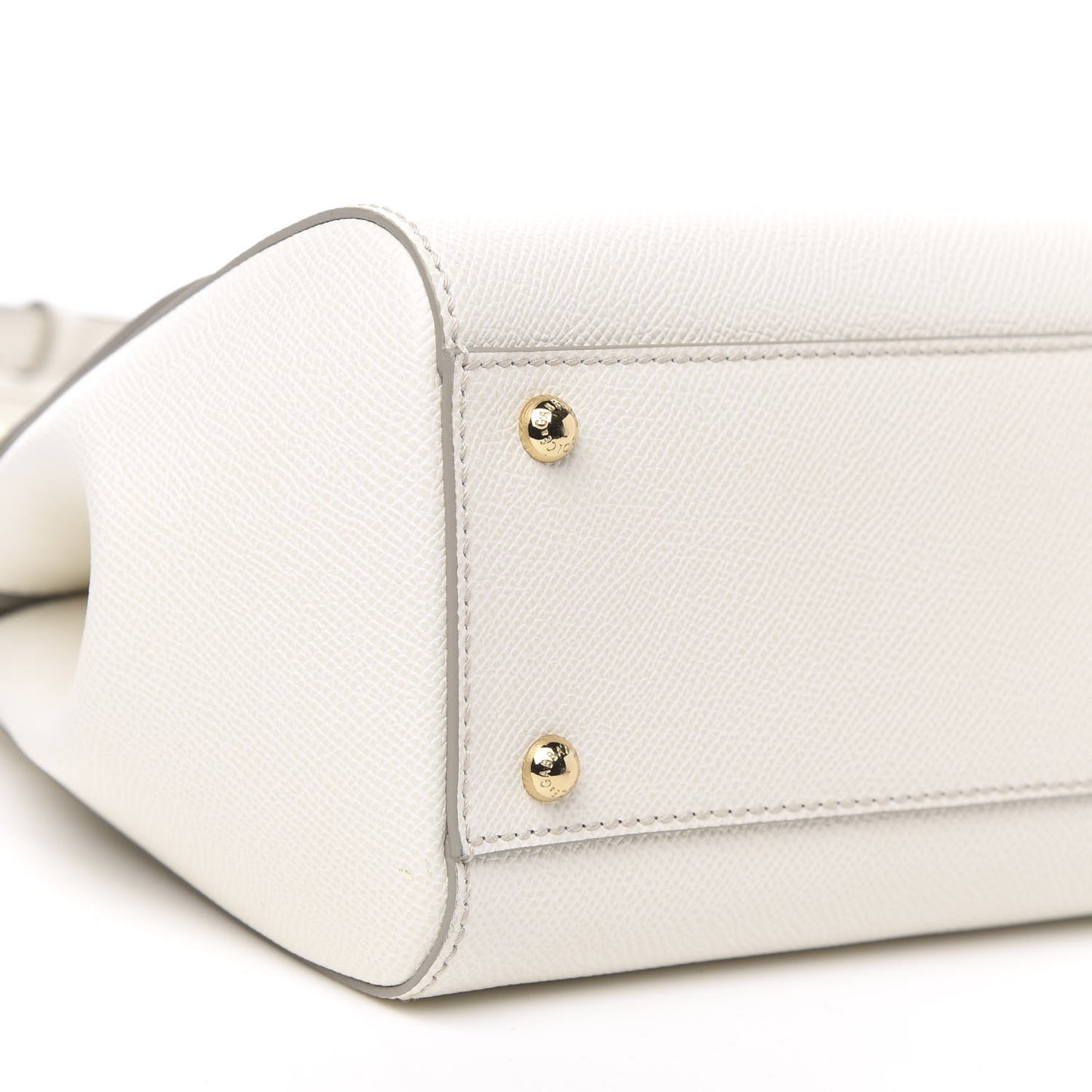 Dauphine Medium Miss Sicily Satchel White