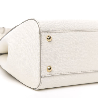 Dolce & Gabbana Dauphine Medium Miss Sicily Satchel White 7 of 8