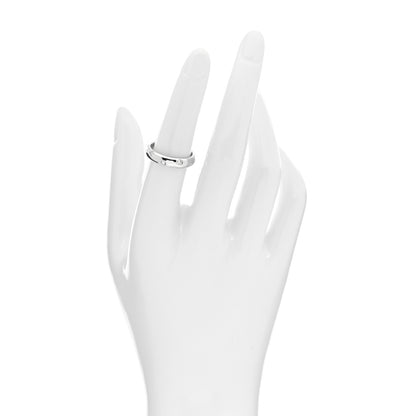Tiffany Platinum Diamond 4mm Etoile Band Ring 52 6 2 of 6