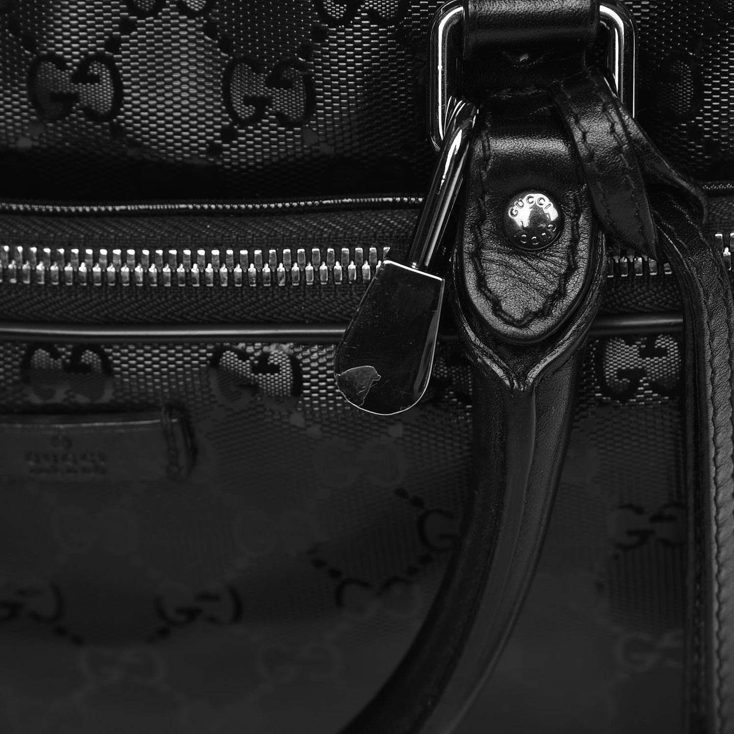 Imprime Monogram Medium Travel Bag Black