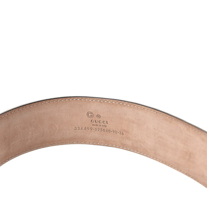 Gucci Calfskin G Buckle Belt 90 36 Black 6 of 6