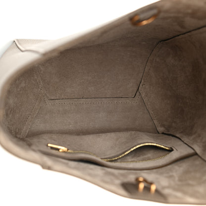 Celine Soft Grained Calfskin Small Sangle Bucket Bag Taupe 5 of 9