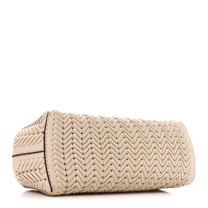 Fendi Vitello Grace Intreccio Nappa Small Fendi First Poudre 4 of 9