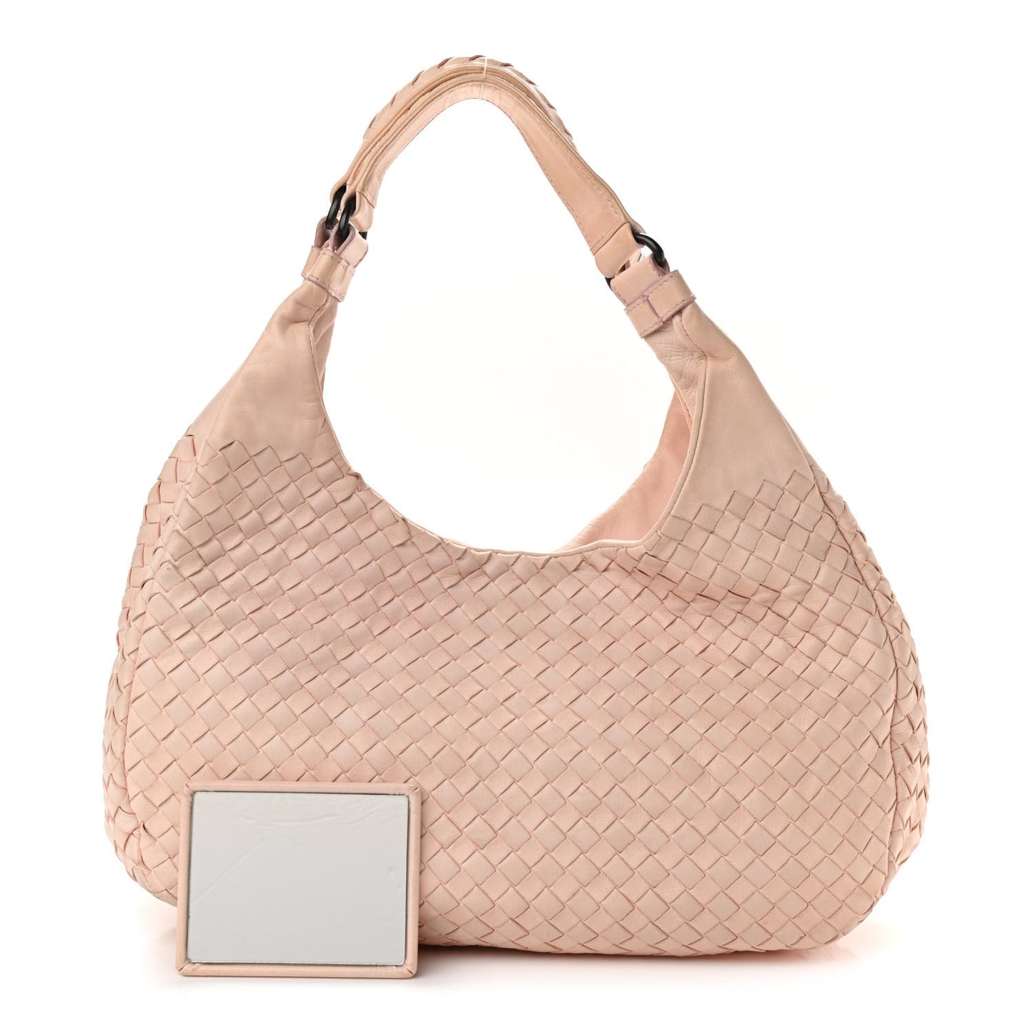 Nappa Intrecciato Medium Campana Flamingo