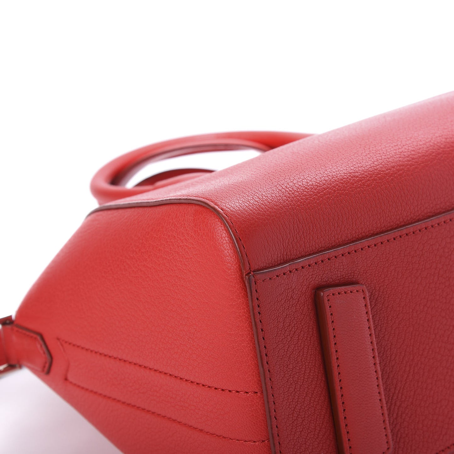 Sugar Goatskin Small Antigona Red