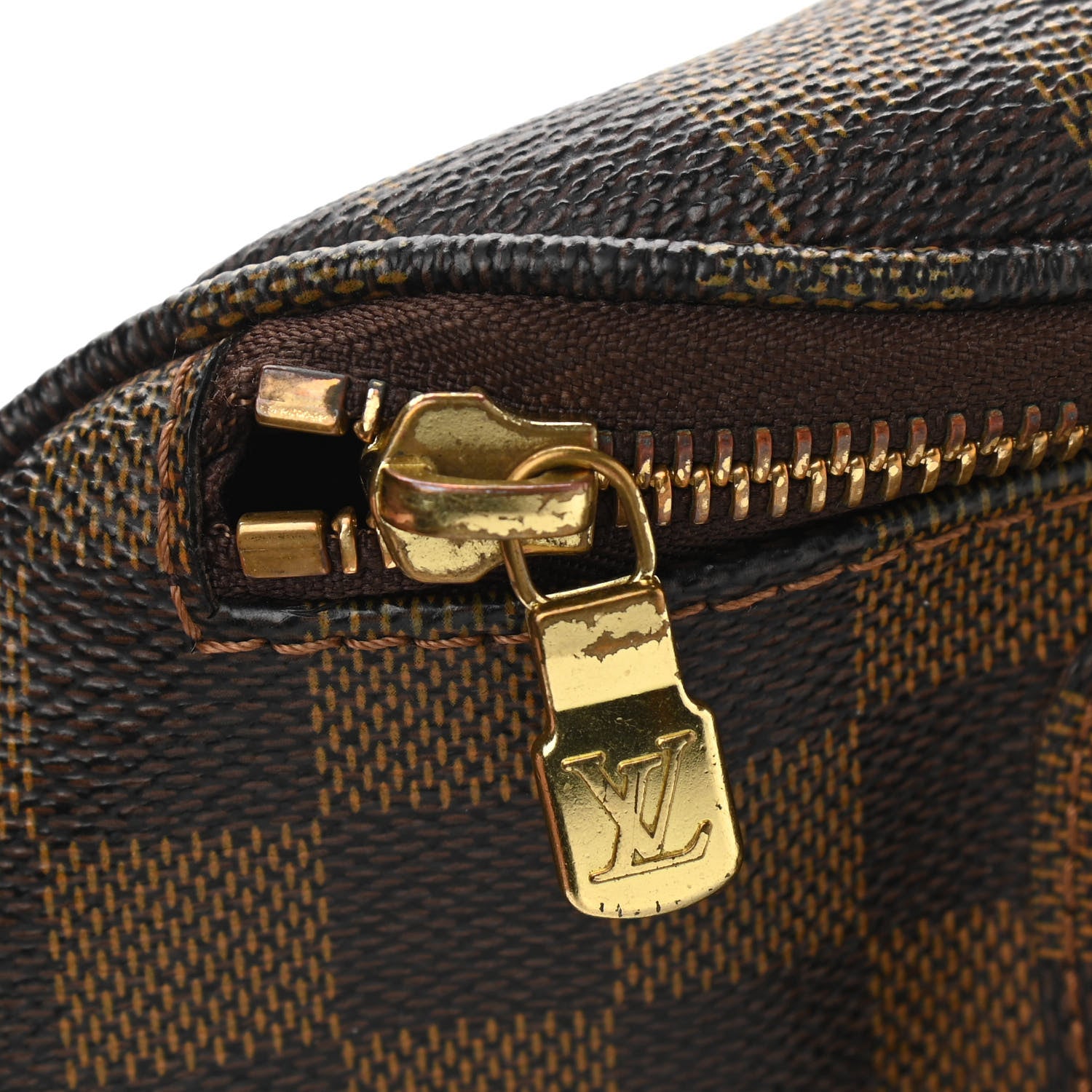 Louis Vuitton Damier Ebene Melville Bum Bag 11 of 12