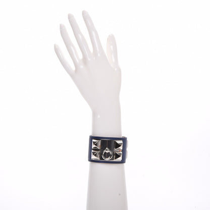 Hermes Swift Collier de Chien CDC Bracelet S Bleu Saphir 2 of 6