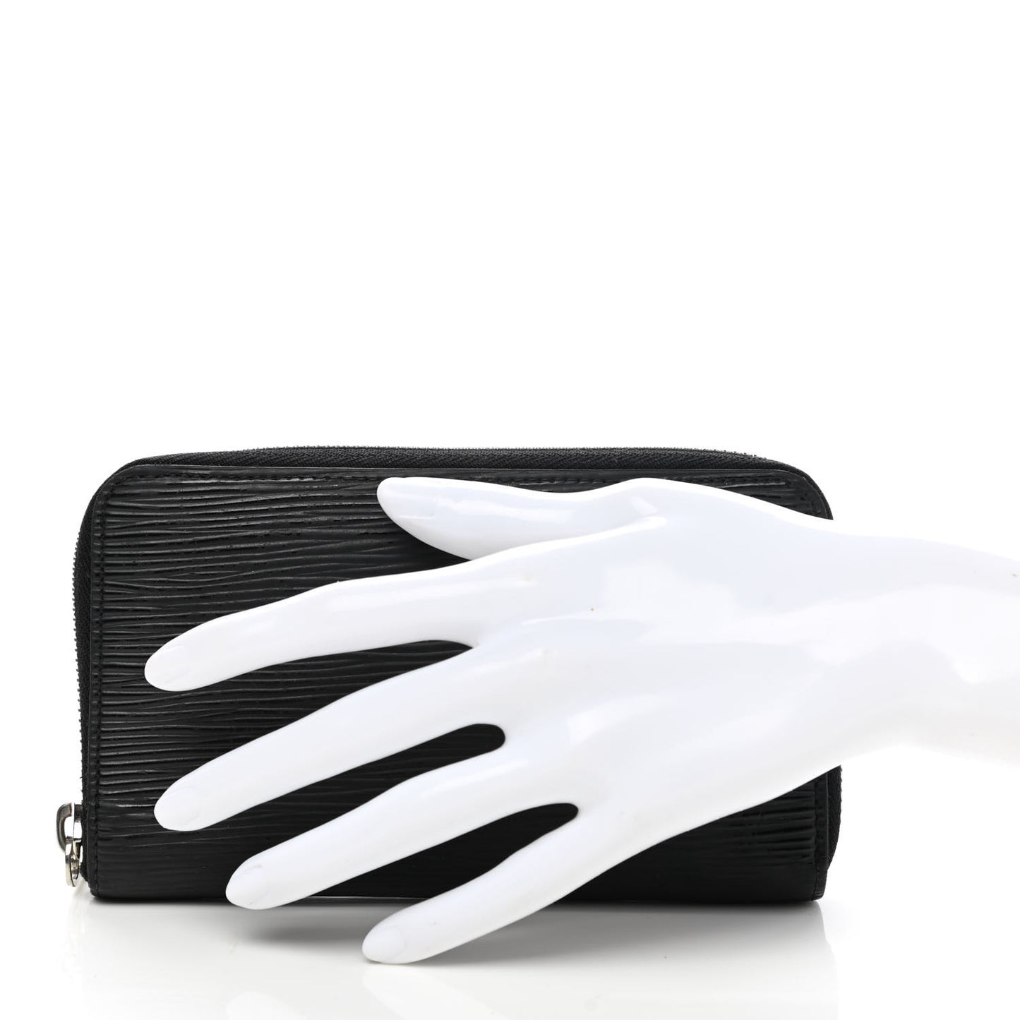 Epi Zippy Compact Wallet Black