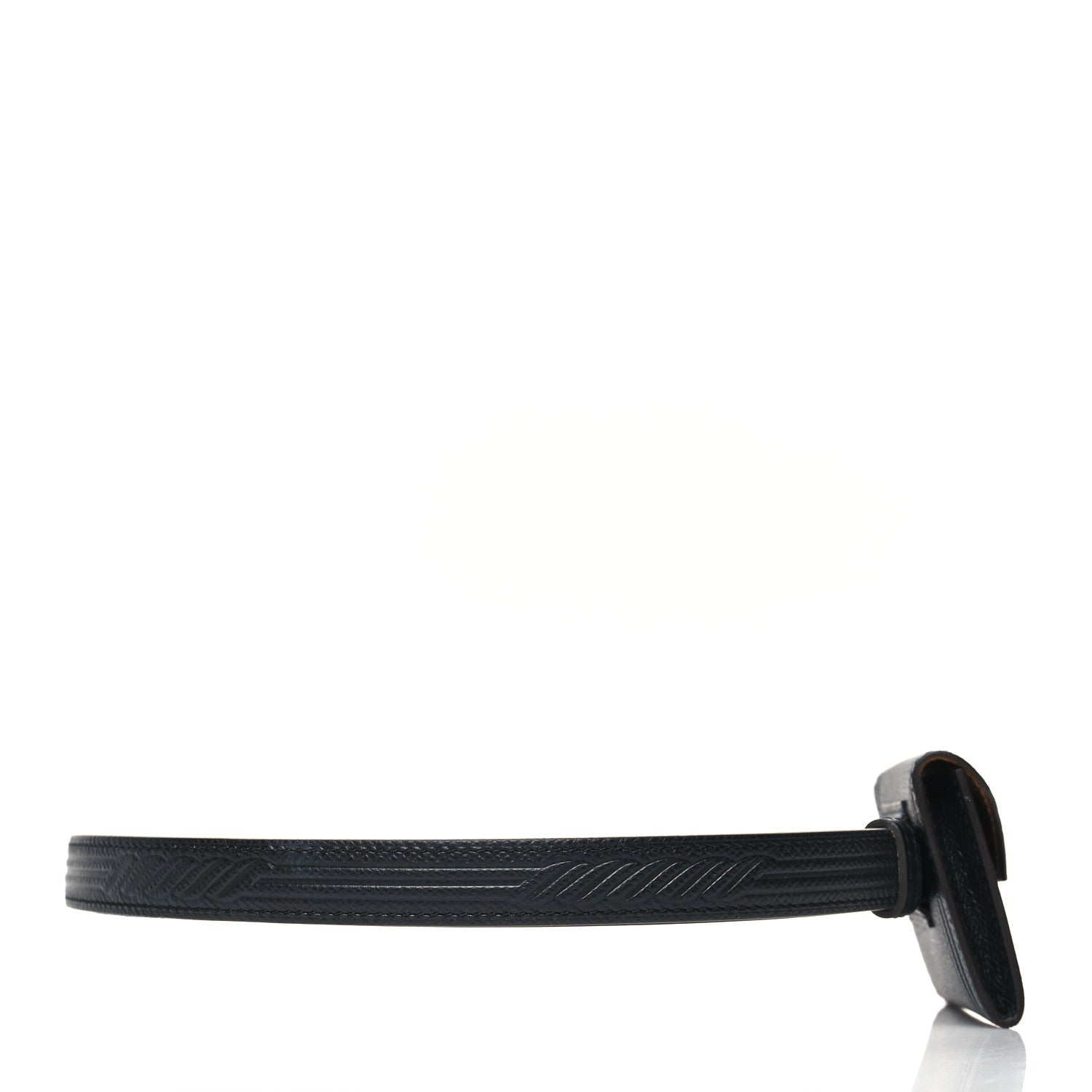 Hermes Epsom Quadrige Kelly Pocket 18 Belt Black 3 of 6