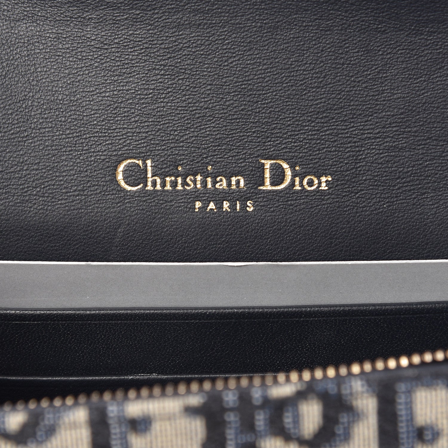 Christian Dior Oblique Saddle Belt Bag Blue 6 of 12
