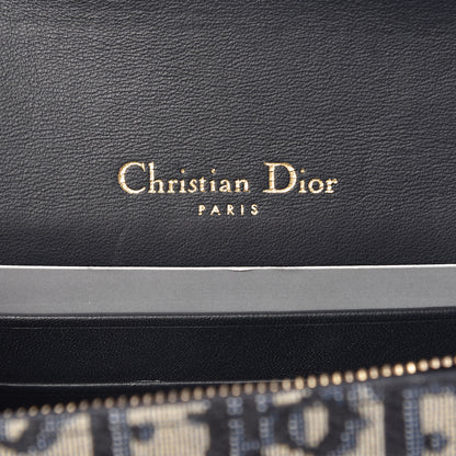 Christian Dior Oblique Saddle Belt Bag Blue 6 of 12