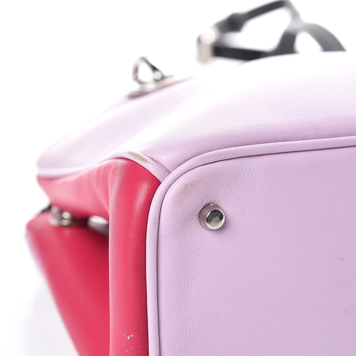 Christian Dior Calfskin Small Tri-color Diorissimo 14 of 17