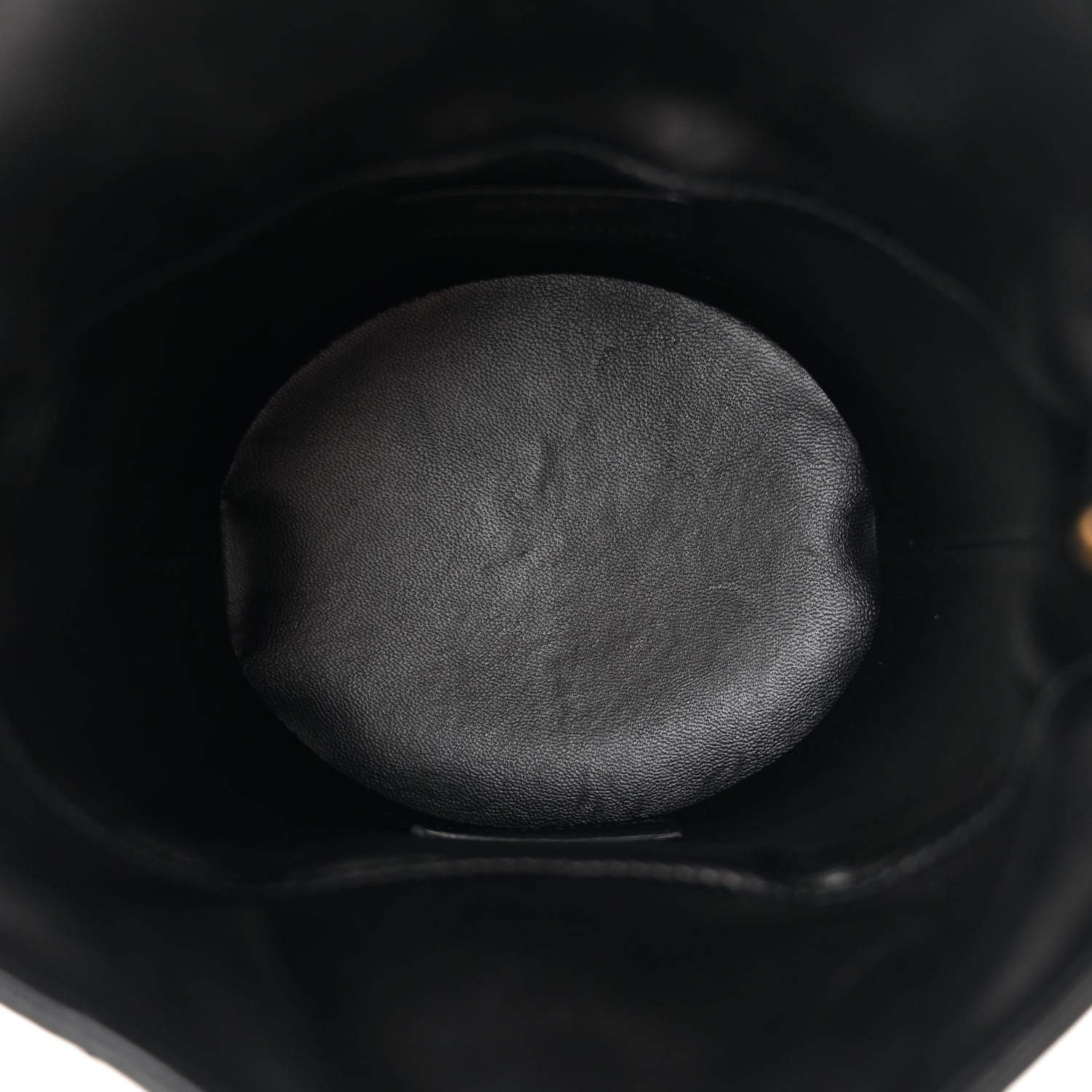 Saint Laurent Lambskin Gabby Mini Bucket Bag Black 5 of 9