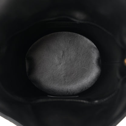 Saint Laurent Lambskin Gabby Mini Bucket Bag Black 5 of 9