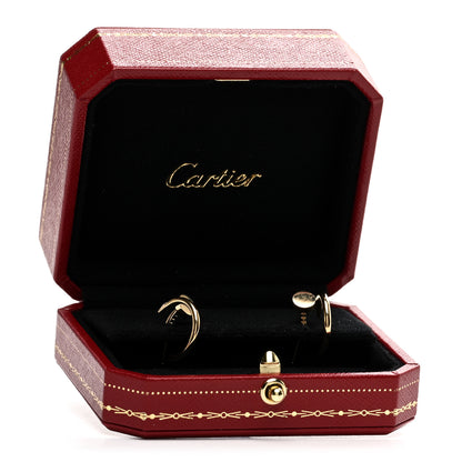 Cartier 18K Yellow Gold Juste Un Clou Hoop Earrings 5 of 5