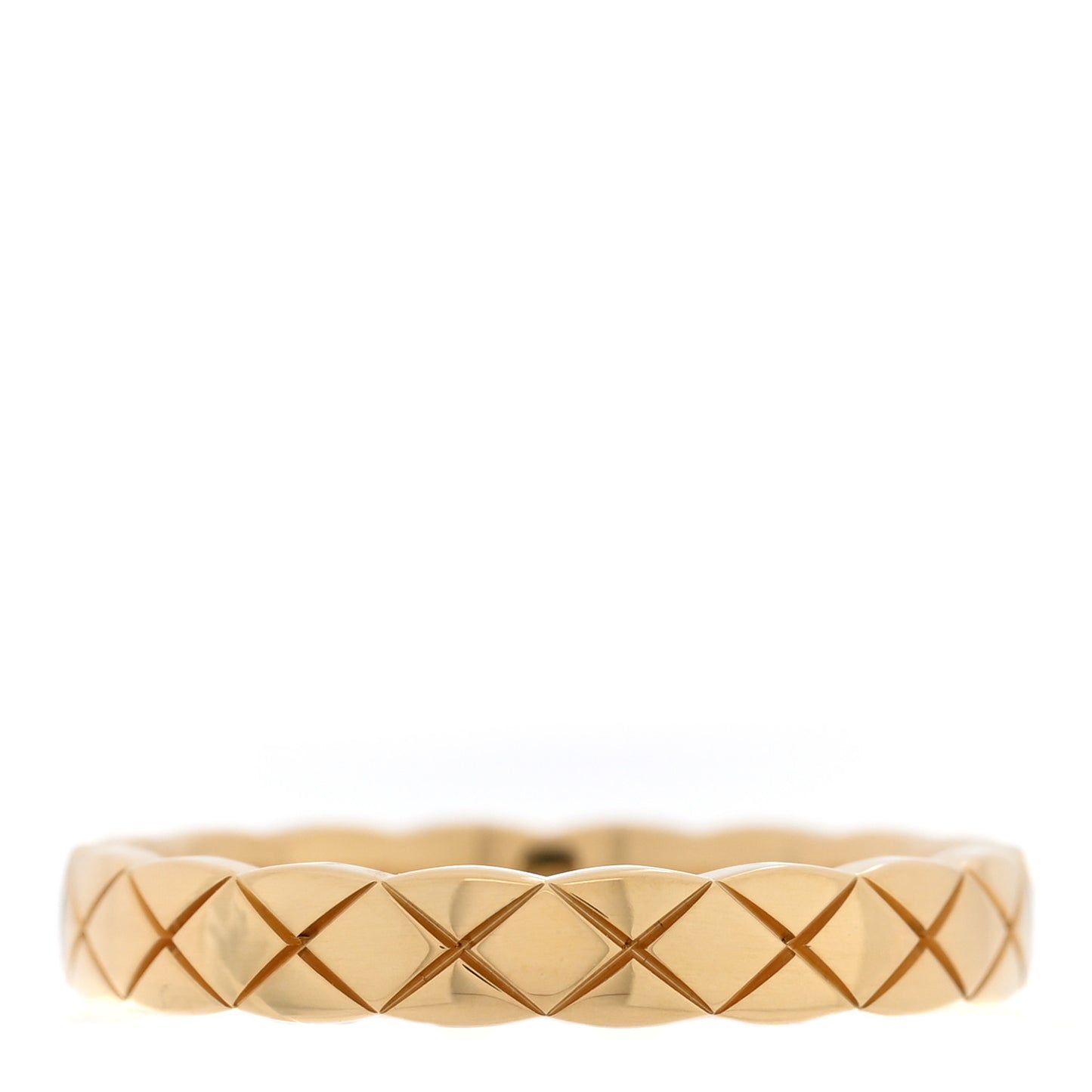 18K Yellow Gold Mini Coco Crush Ring 53 6.25
