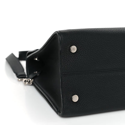 Christian Dior Grained Calfskin Medium Diorever Flap Black 8 of 11