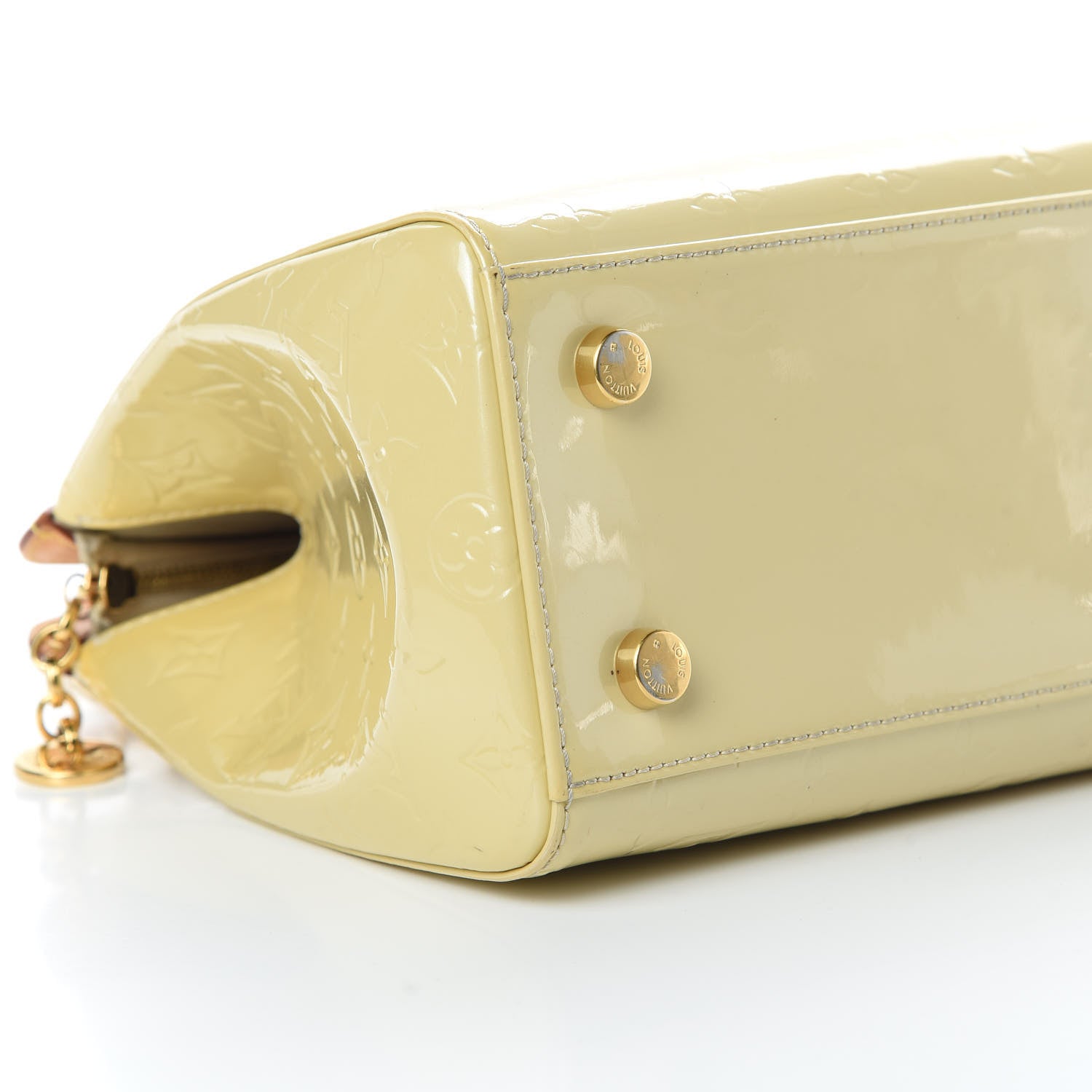 Louis Vuitton Vernis Brea MM Blanc Corail 10 of 15