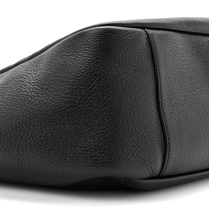 Saint Laurent Grained Deerskin Bea Tote Black 10 of 10