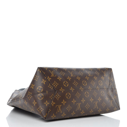 Louis Vuitton Monogram Flower Hobo Black 4 of 10
