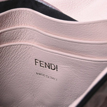 Fendi Nappa FF 1974 Embossed Mini Baguette Rosa Quarzo 6 of 11